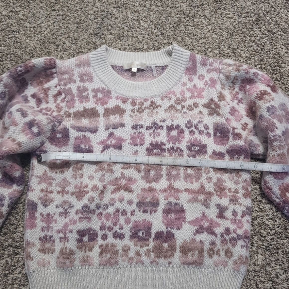 LoveShackFancy Kristen Pullover Sweater in Stardust Fantasy - Picture 11 of 14